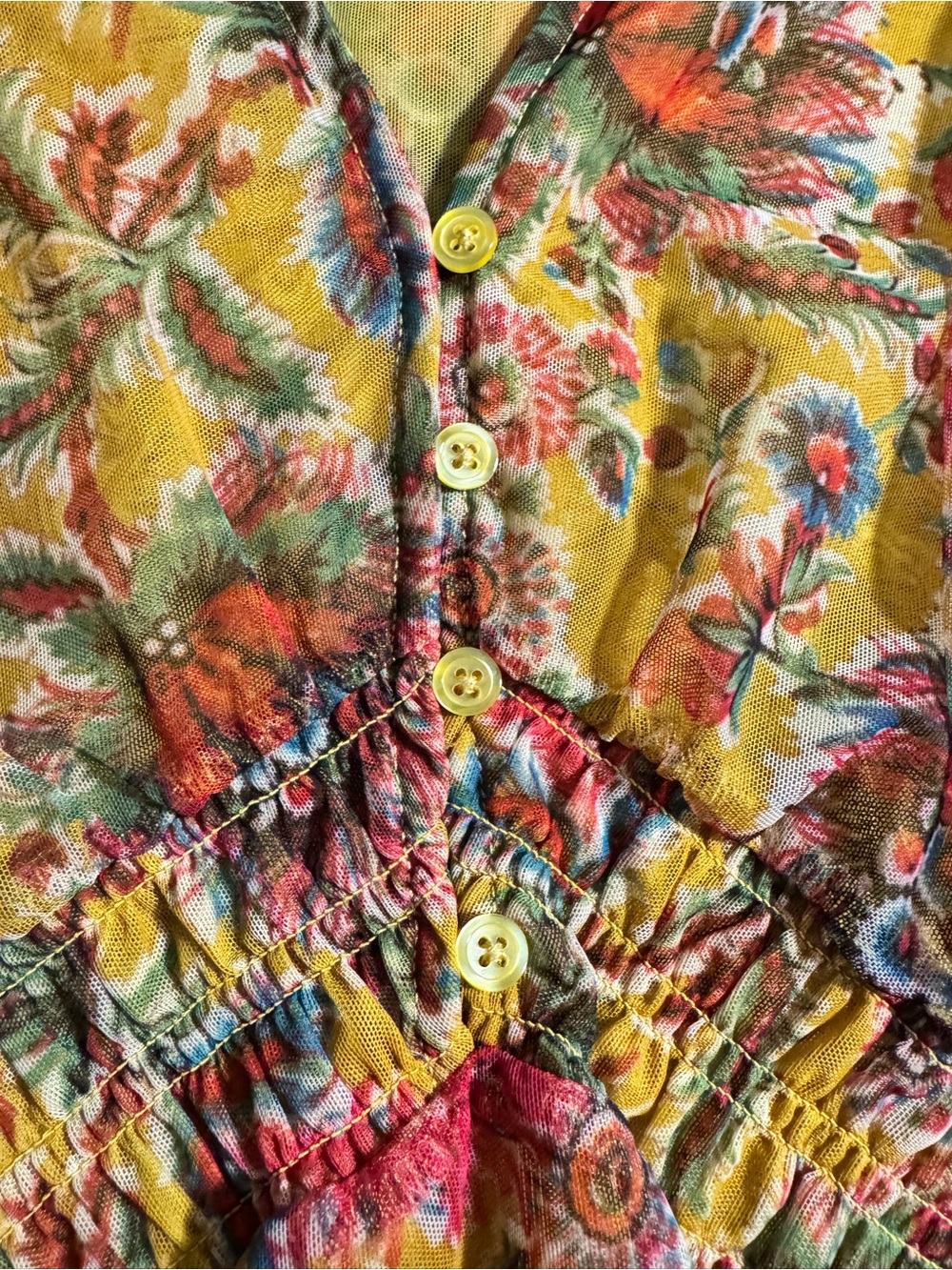 ANTHROPOLOGIE WOMENS LACE TOP - Picture 6 of 7